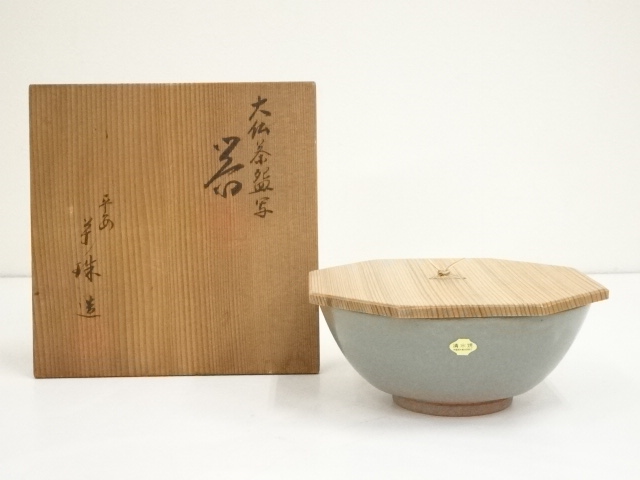 JAPANESE TEA CEREMONY / TEA BOWL CHAWAN / KYO WARE 